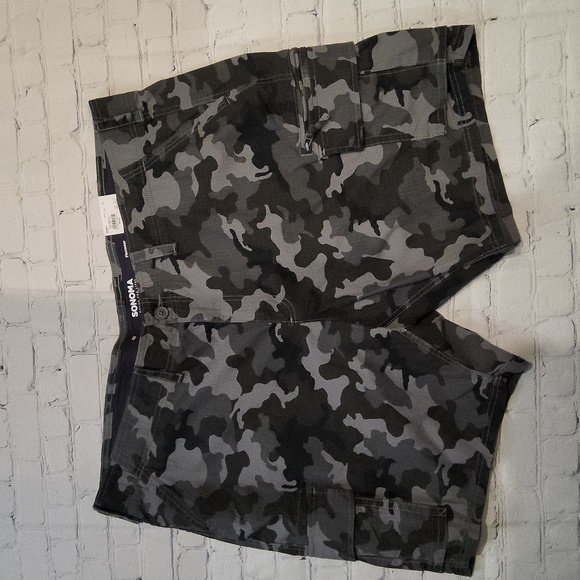 Sonoma Shorts Kohls Sonoma Big Tall Ripstop Camo Cargo Short Flexwear Inseam Poshmark